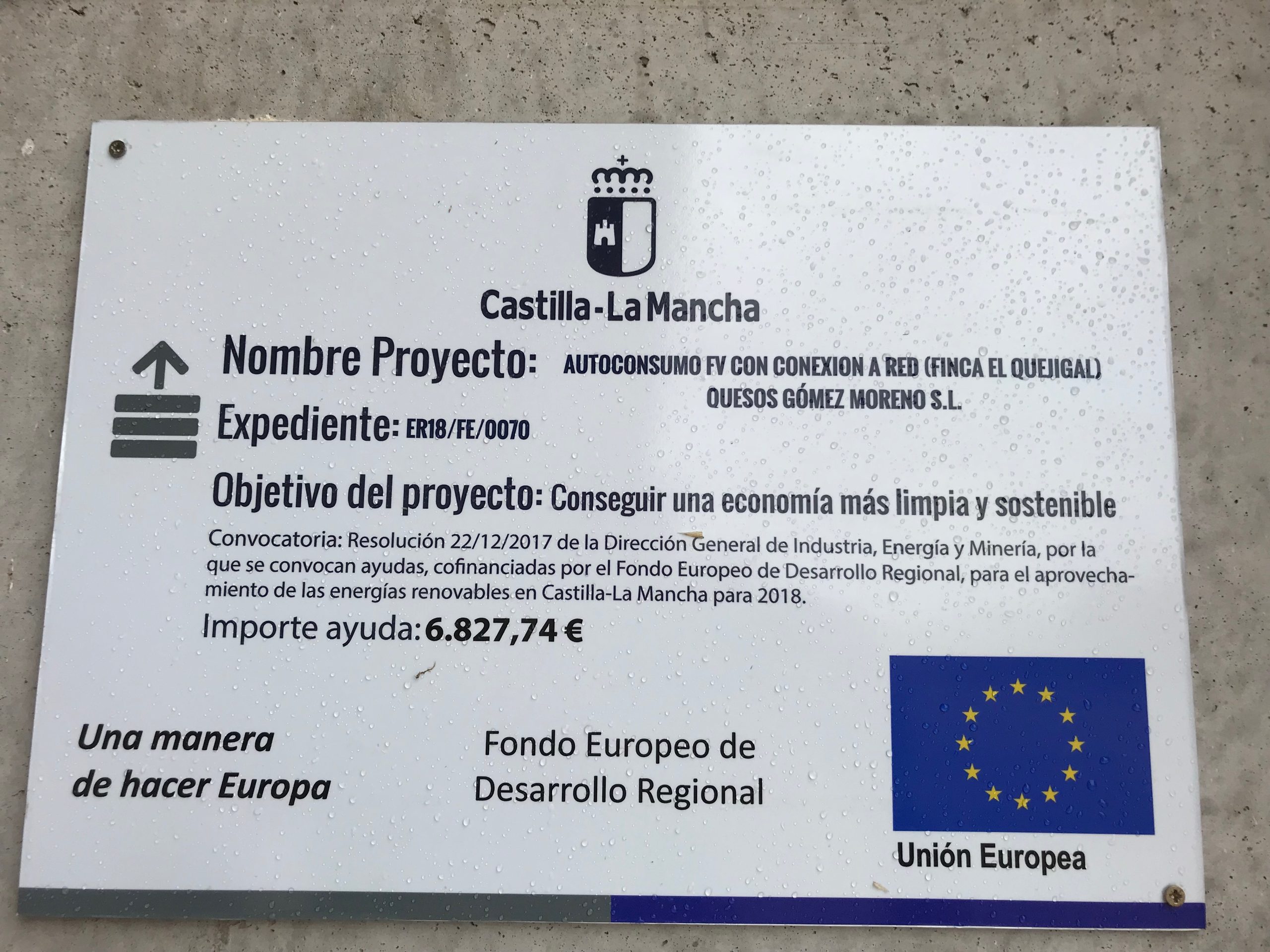 Sello Gomez Moreno Blanco