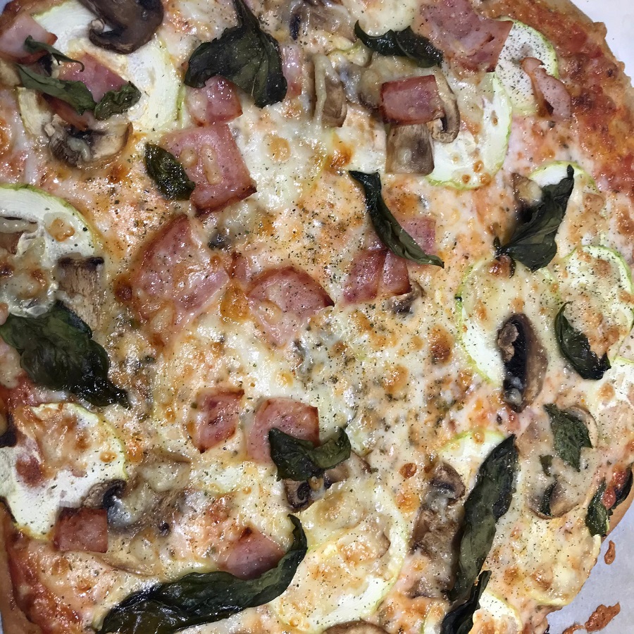 Pizza de 3 quesos manchegos