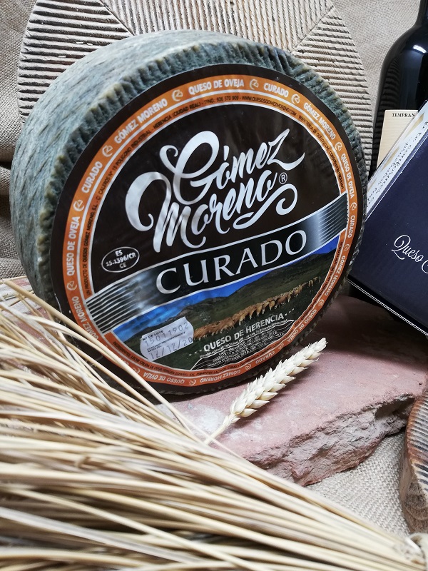 Awarded for Gómez Moreno Cured Cheese with Natural Rind.