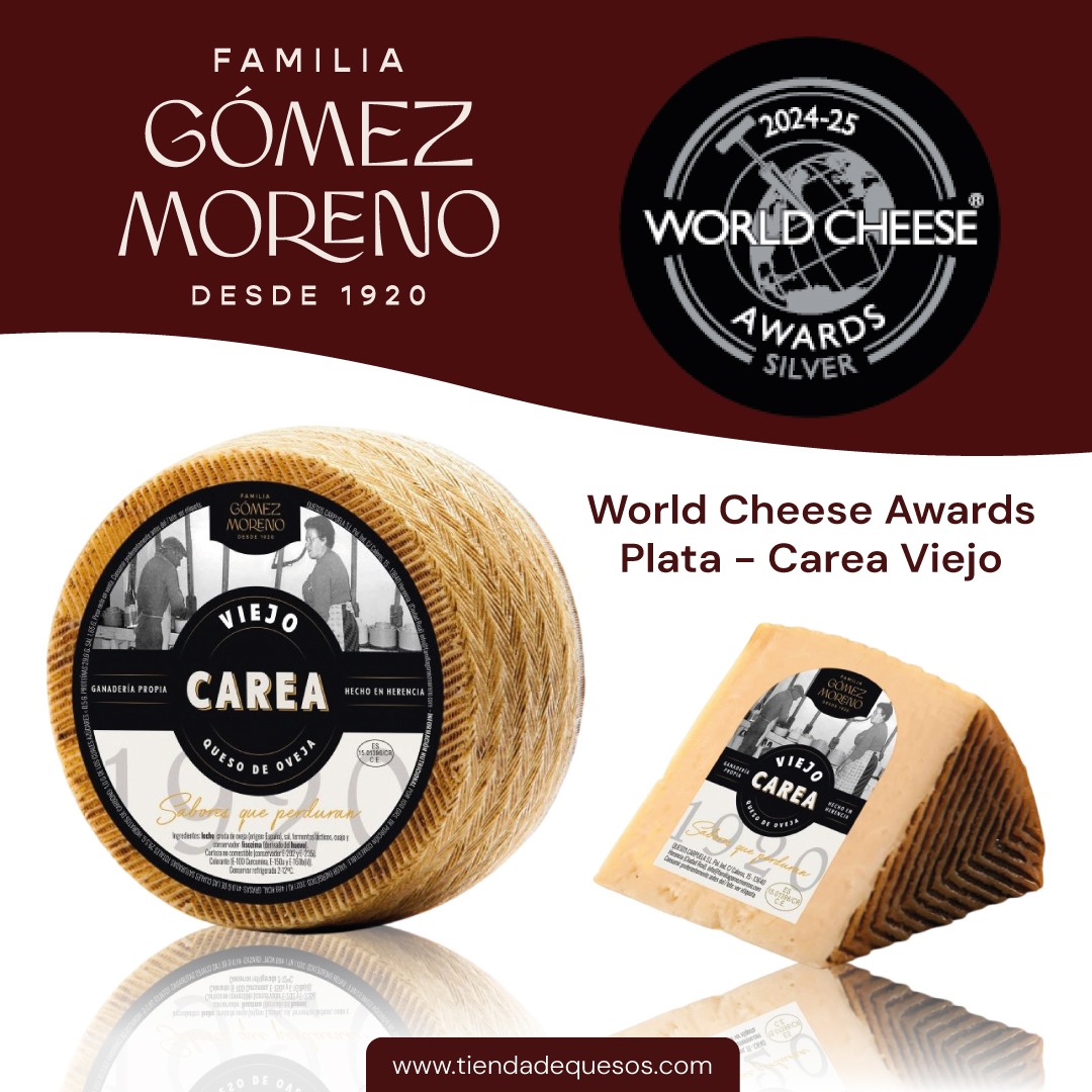 Carea Viejo - Medalla de plata World Cheese Awards 2024